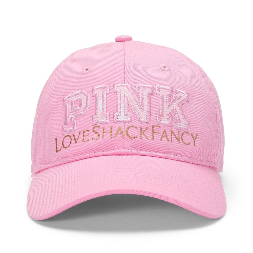 PINK X LoveShackFancy Baseball Hat